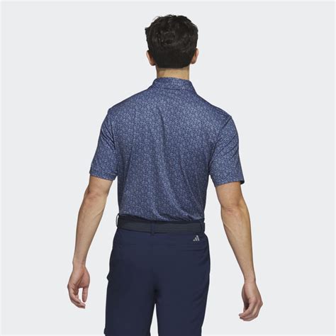 Adidas Ultimate365 Allover Print Golf Polo.